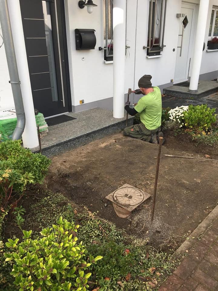 Hauseingang Neugestaltung