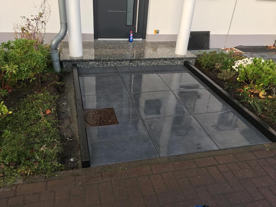 Hauseingang Neugestaltung